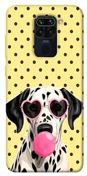 TPU чохол Demsky Pinky dolmatin для Xiaomi Redmi Note 9 / Redmi 10X