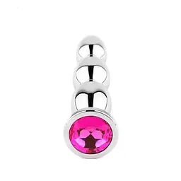 Анальна пробка B - Series HeavyFun Jewellery № 1, 13.5 см (сріблястий) - мініатюра 5