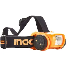 Ліхтар налобний Ingco Industrial 200 лм IPX4 (HHL013AAA2) - мініатюра 4