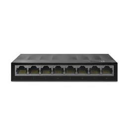 Комутатор TP-LINK LS1008G, 8x10/100/1000 Mb/s, пластмасовий корпус, некерований