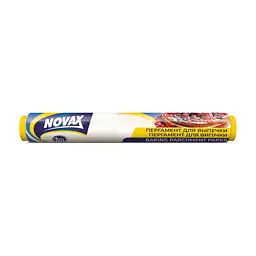 Бумага для выпечки пергаментная Novax 39 см 5 м (4823058309255)