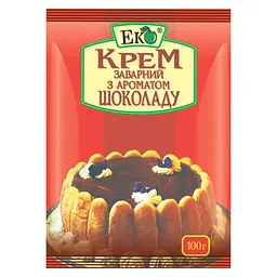 Крем Еко заварний шоколадний 100 г