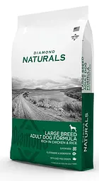 Сухий корм для собак Diamond Naturals Adult Large Breed Chicken&Rice для крупних порід з м’ясом курчат вільного вигулу та суперфудами 15 кг