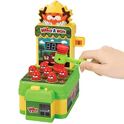 Настільна інтерактивна гра Ummi HF-1330A Whack A Mole Electric Green / Yellow - мініатюра 2