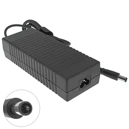 Блок живлення для ноутбука HP 19V 7.1A 135W 7.4x5.0-PIN чорний (без кабелю!)