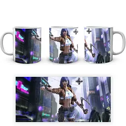 Кухоль GeekLand Cyberpunk 2077 Кіберпанк 2077 CY 02.596 330 мл білий - мініатюра 4