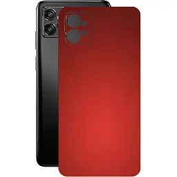 Защитная пленка StatusSKIN для Motorola Moto G32 Корпус Винил красная матовая