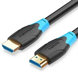 Кабель відео Vention HDMI 2.0 4K 3D PVC Upgrade 1 м Black (AAGBF)