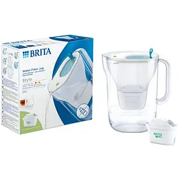 Фільтр-глечик Brita Style LED синій 2.4 л (1039279)