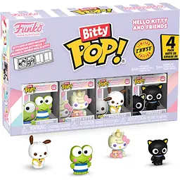 Набір ігрових фігурок Funko Bitty Pop! серії Sanrio - Кероппі 4 фігурки в асортименті (85714)