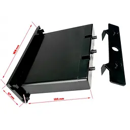 Карман 1 DIN для автомобилей Volkswagen, Skoda, Seat, Mercedes AWM 781-35-067 - мініатюра 4