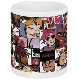 Кухоль GeekLand Gorillaz CP 03.187 330 мл білий - мініатюра 3