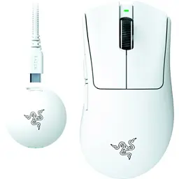 Мишка Razer DeathAdder V4 PRO Wireless/USB White (RZ01-05330200-R3G1)