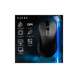 Мишка Ajazz AJ179 V2 MAX Wireless/Bluetooth/USB Black (AJ179-V2-MAX-B) - мініатюра 6