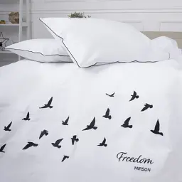 Підковдра MirSon 11-2107 White Freedom Ranforce Elite 110х140 см (2200008700485) - мініатюра 6
