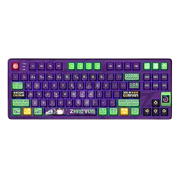 Клавіатура VALKYRIE VK87 ZHAO YUN Violet Green