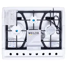 Поверхня газова на склі Weilor GG W 614 BL - мініатюра 11