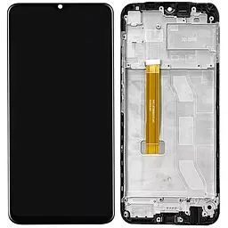 Дисплей Realme C25 /C25s чорний, оригінал PRC, з рамкою, версія 2, p/n: FPC-HTF065strong13