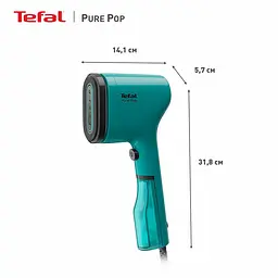 Компактний відпарювач Tefal Pure Pop зелений 1300 Вт (DT2024E1) - мініатюра 13