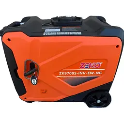 Інверторний двопаливний генератор (газ/бензин) Zeko ZK9700S-INV-ЕW-NG (6.5/7.0 кВт) з Електростартером та пультом 