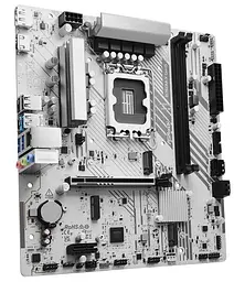 Материнська плата AsRock B760M-X GEN5 (B760M-X GEN5) (Socket 1700, Intel B760, Micro-ATX) - мініатюра 2