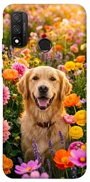 TPU чохол Demsky Flowery labrador для Huawei P Smart (2020)
