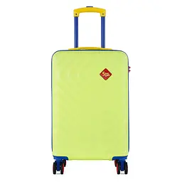 Валіза мала для ручної поклажі Semi Line 20 дюймів (S) дюймів (S) ABS-Plastic Lemon (T5803-1) - мініатюра 2
