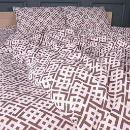 Підковдра MirSon бязь Abstract Brown 220х240 см (2200013165132) - мініатюра 4
