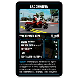 Настільна гра Winning Moves Roblox The Independent and Unofficial Guide Top Trumps - мініатюра 3
