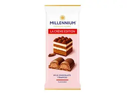 Шоколад MILLENNIUM 100г Millennium La Creme Edition мол з крем нач смак Тірамісу