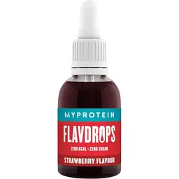 Краплі Myprotein Flavdrops Strawberry рідкий цукрозамінник 50 мл зі смаком полуниці (100-22-1485922-20) - мініатюра 2