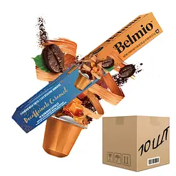 Кава в капсулах Nespresso Belmio Decaffeinato Caramel 10 шт (скринька 10 шт)