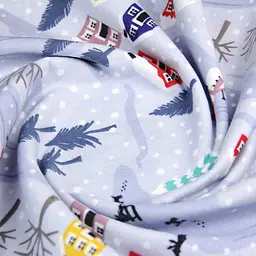 Набір наволочок фланель на подушку 40х60 SNOWMAN COSAS (4822052373248) - мініатюра 4