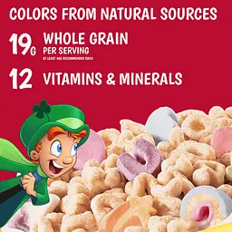Сухий сніданок General Mills Lucky Charms Jumbo Unicorns with Marshmallows Family Size 527г - мініатюра 3