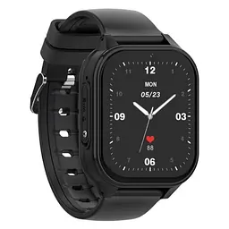 Дитячий смарт-годинник Wonlex KT19 PRO Max годинник-телефон з відеодзвінком GPS WI-FI і SIM-картою Black (19131) - мініатюра 3