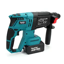 Набір електроінструментів Makita 4 в 1 Шуруповерт Гайковерт Перфоратор Болгарка два акумулятори в кейсі 36Вт Синій з чорним - мініатюра 8