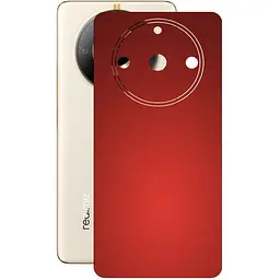 Защитная пленка StatusSKIN для Realme 11 Pro Plus Корпус Винил красная матовая