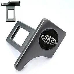 Заглушка ременя безпеки JAC логотип Темні 1 шт