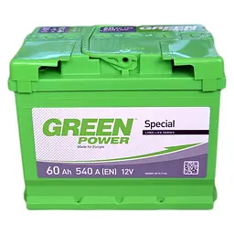 Автомобільний акумулятор GREEN POWER 6СТ-60Ah Аз 540A (EN)