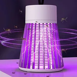 Лампа для комарів 5 Вт від USB Електрична пастка знищувач комах UKC Mosquito Killer Lamp - мініатюра 1
