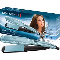 Випрямляч для волосся Remington S7350 Wet2Straight блакитний (45662560100) - мініатюра 5