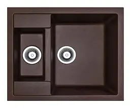 Кухонна мийка Adamant Duplex 610x495x200 коричневий 484223, Коричневий