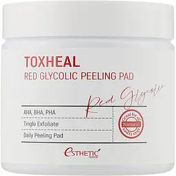 Очищувальні диски Esthetic House Toxheal Red Glycolic Peeling Pad 100 шт. - мініатюра 2