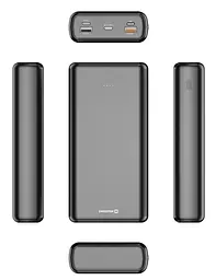 Портативна батарея Swissten Power Line Bank 30000mAh Black - мініатюра 3
