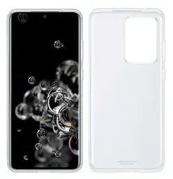 Чохол прозорий оригінальний Official Clear Cover EF-QG988TTEGRU для Samsung Galaxy S20 Ultra (6.9") Crystal - мініатюра 5