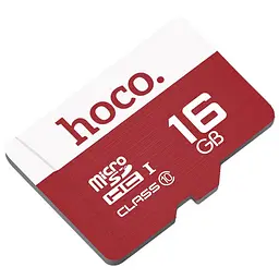 Карта пам'яті Hoco microSDHC Class 10 - 16GB без адаптера Marsala