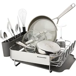 Підставка для сушки посуду KitchenAid Sinkware сіра (KEG895BXCGA) - мініатюра 6