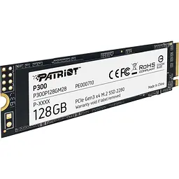 Накопичувач SSD M.2 2280 128GB Patriot (P300P128GM28) - мініатюра 2