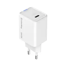 Зарядний пристрій ColorWay GaN Mini 65 Вт порт PD PPS USB-C білий (CW-CHS049PD-WT) - мініатюра 6