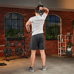 Гантели металлические Hop-Sport 2х10кг с удлиненным грифом - миниатюра 5
